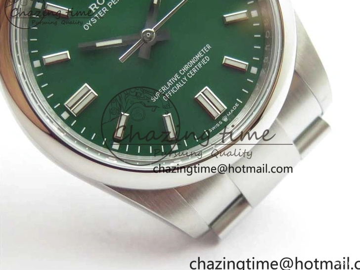 MiroTime 0209 Snug Oyster Perpetual 36mm 126000 BP Best Edition Green Dial on SS Bracelet 2648